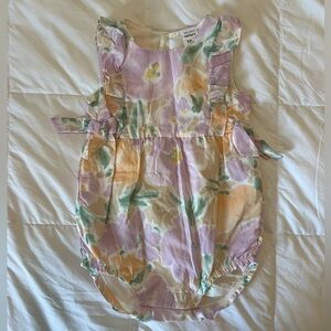 Floral Baby Romper